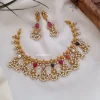 Navarathna Matte Guttapusalu Necklace