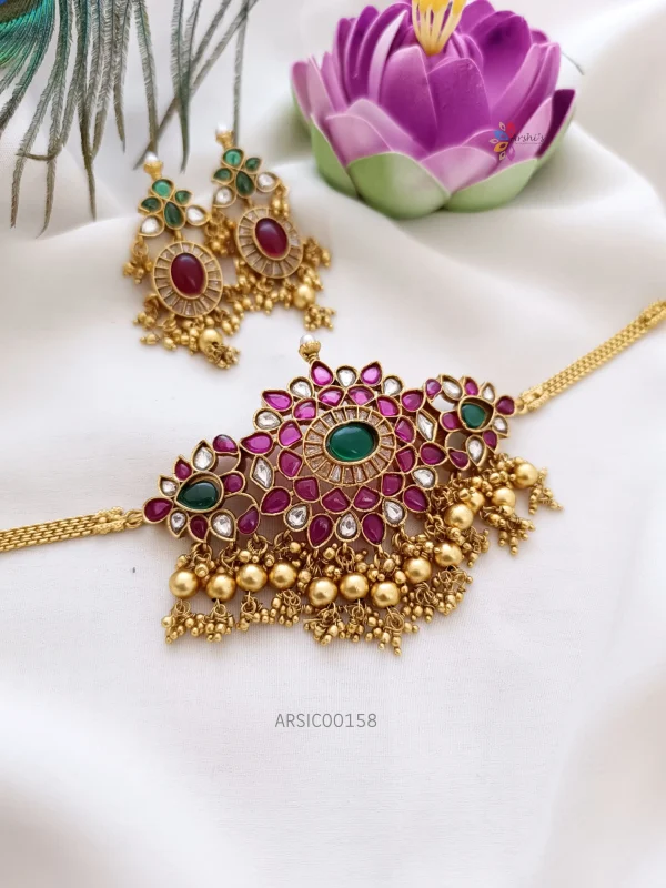 Beautiful real kemp bridal choker