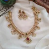 Beautiful guttapusalu AD necklace