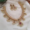 Beautiful guttapusalu AD necklace