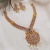 Gorgeous AD Stone Peacock Necklace