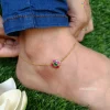 Elegant Jadu Kemp Anklets