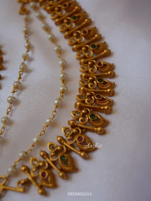 Mango Design White Pearl Mattal