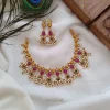 Ruby Stone Guttapusalu Necklace