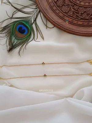 Real Kemp Jadu Anklets