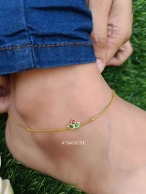 Real Kemp Jadu Anklets