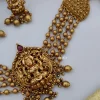 Five Layer Gold Bead Temple Lakshmi Choker