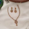 Beautiful White Stone Necklace