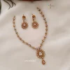 Beautiful White Stone Necklace