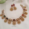 Elegant AD Navarathna Stone Necklace