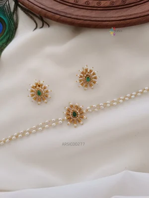 Simple and Elegant Rice Pearl Choker