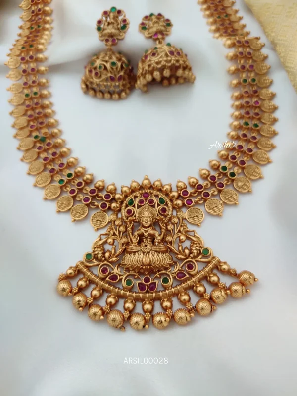 Traditional Lakshmi Coin bridal Haram