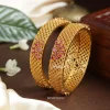 Matt Finish AD Stone Bangles