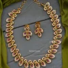 Diamond alike AD Stone Necklace