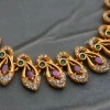 Diamond alike AD Stone Necklace