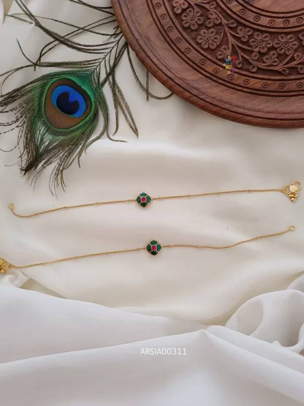 Beautiful jadua kemp payal anklet