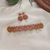 Kemp and Green Pearl Drop Choker
