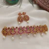 Kemp and Green Pearl Drop Choker