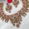 Dazzling Kemp and Green Stone Necklace
