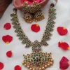 Beautiful Real Kemp and Green Mango Necklace