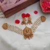 White Pearl Lakshmi Matte Choker