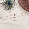 Beautiful lotus kemp anklet