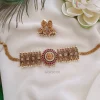 Temple Kemp Stone with Pearl Choker
