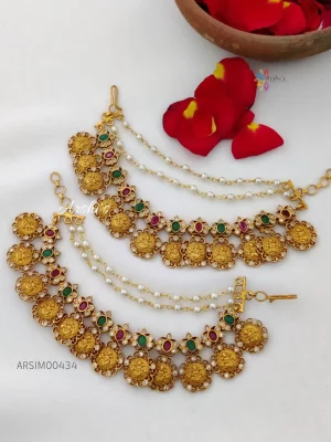 Grand Traditional AD Stone Lakshmi Mattals