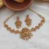 Traditional Peacock Temple Lakshmi Choker