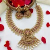 Full Ruby Antique Temple Necklace