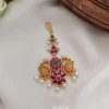 Floral Peacock Design Maang Tikka