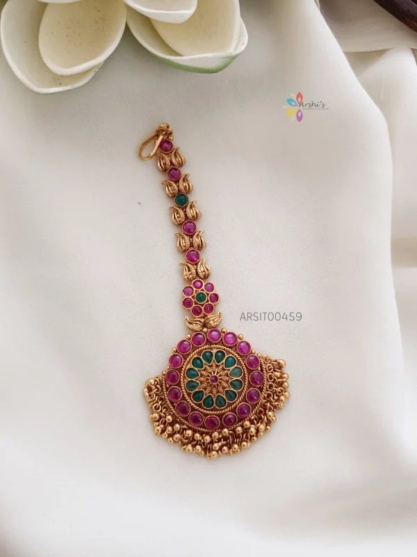 Grand Bridal Maang Tikka