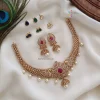 Peacock Multi Color Changeable Necklace