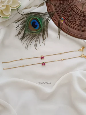 Gorgeous Jadau Kemp Anklet