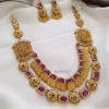 Two Layered Temple Lakshmi Necklace