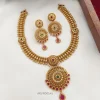 Imitation Matte AD Stone Necklace