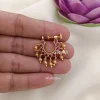 Kemp Gold Bead Nose Pin