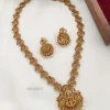 Lakshmi Pendant Peacock Chain Haram