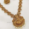 Lakshmi Pendant Peacock Chain Haram