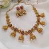 Dazzling Kemp and Green Necklace