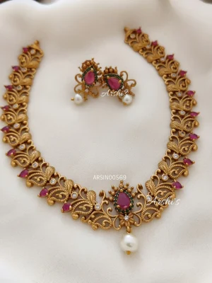 Simple And Elegant Mango Necklace