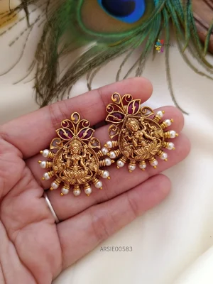 Antique Lakshmi Ear Studs