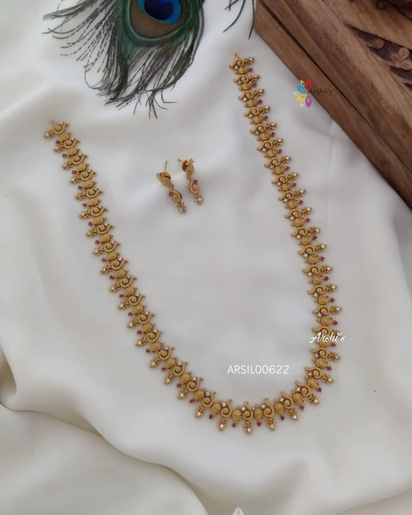 Simple And Elegant Peacock Haram