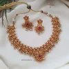 Charming Ruby Stone Guttapusalu Necklace