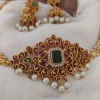 Beautiful Real Kemp And Green AD Choker