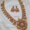 Bridal Peacock with Lakshmi Long Haram