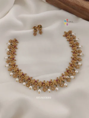 Shanku Design Pearl Drop Necklace