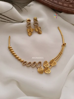 Trendy And Simple AD Necklace