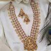 Lakshmi Coin Temple Pendant Haram