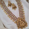 Lakshmi Coin Temple Pendant Haram